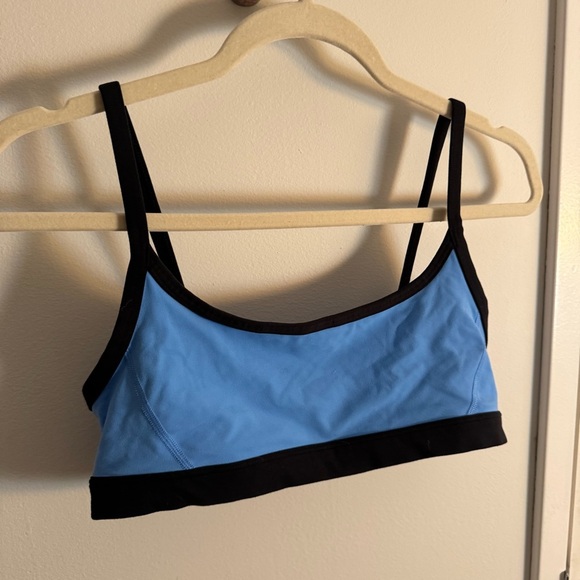 ATHLETA blue & black square neck sports bra - Picture 6 of 7